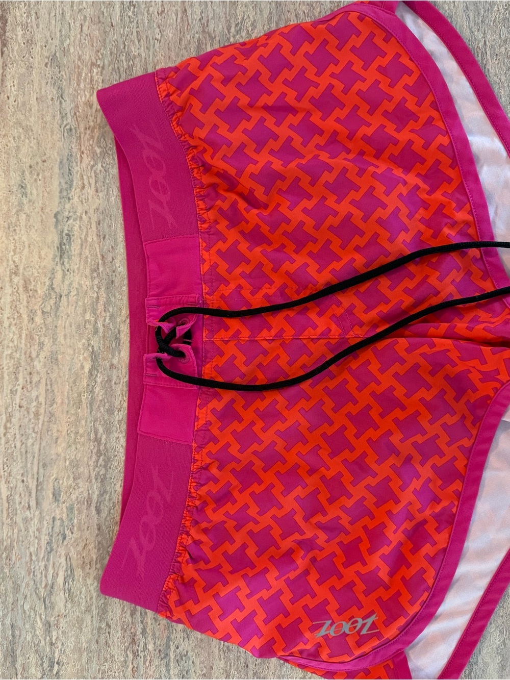 Zoot Pink & Orange Athletic Shorts
